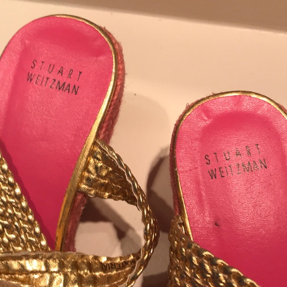 Stuart Weitzman size 3 girls wedges - Picture 3 of 7